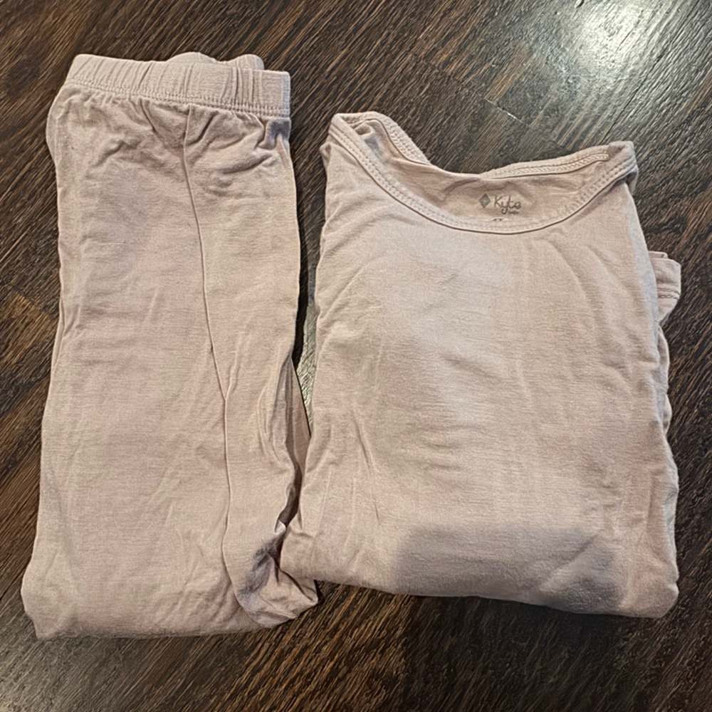 Kyte BABY Pink Kids Pajamas